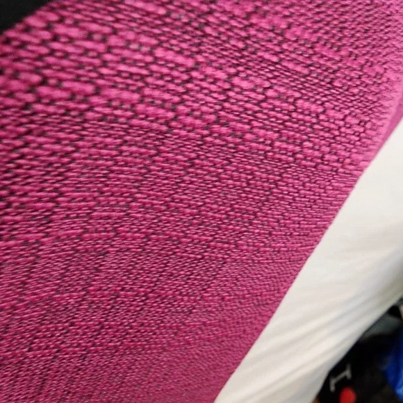 LE SUIT Size 18 Fuschia Pink Black Tailored Single Breasted Office Work Blazer - Picture 7 of 12